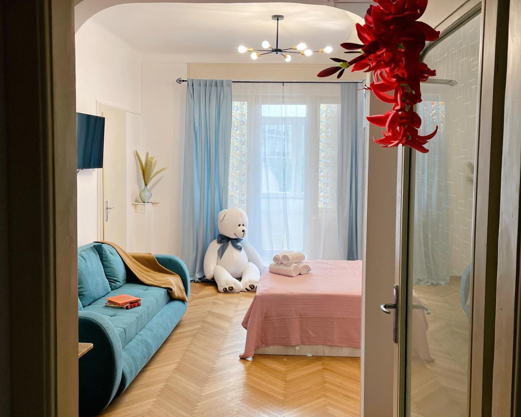 Pinkfluid - Charming Studio In Prime Location Bukurešť Exteriér fotografie